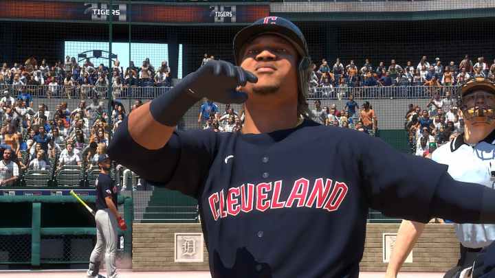 Jose Ramirez of the Cleveland Guardians