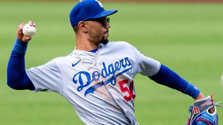 Mookie Betts of the Los Angeles Dodgers