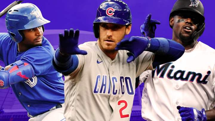 Cody Bellinger, Jorge Soler, and Orelvis Martinez