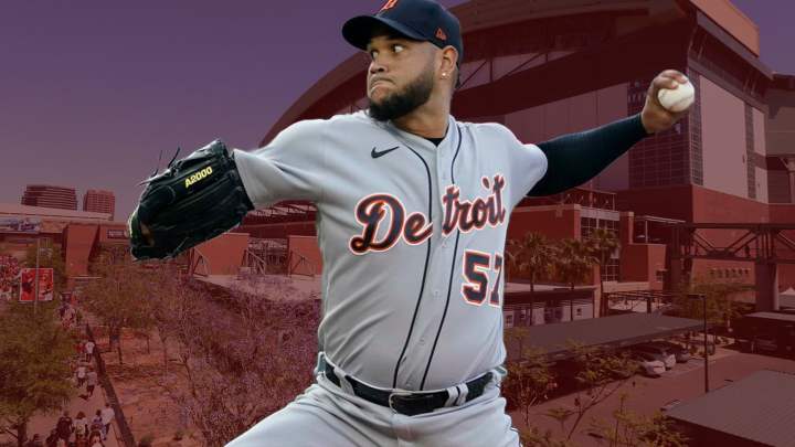 Eduardo Rodriguez of the Arizona Diamondbacks