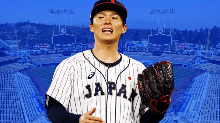 Yoshinobu Yamamoto of the Los Angeles Dodgers