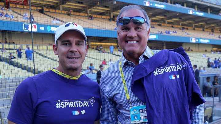 Ryne Sandberg and Billy Bean
