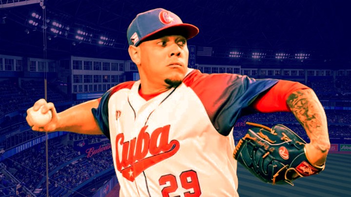 Yariel Rodriguez of the Toronto Blue Jays