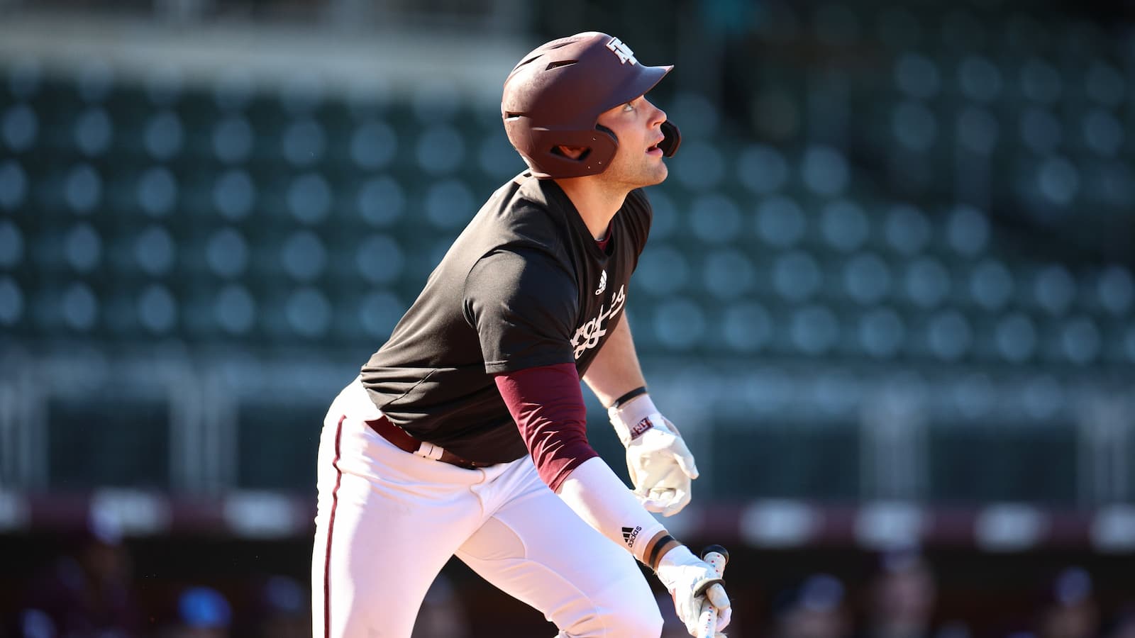 Texas A&M player in practice