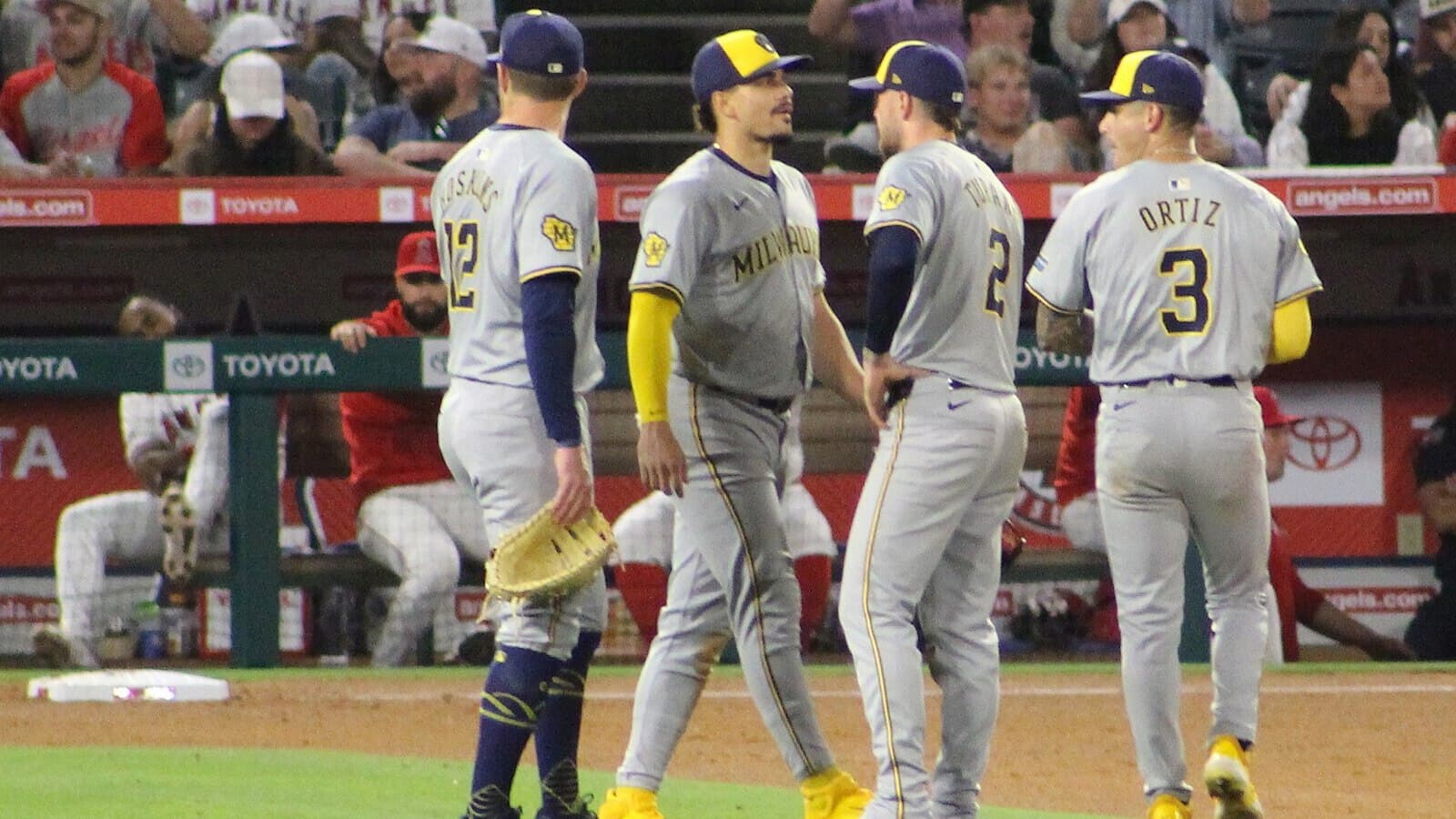 Brewers infielders