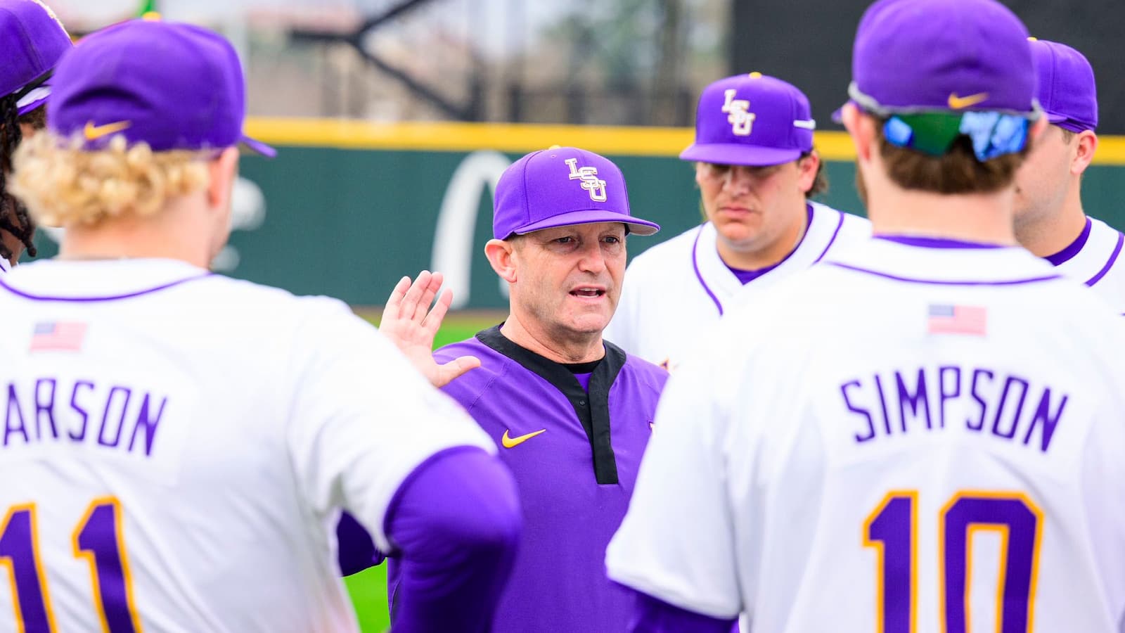 LSU baseball players