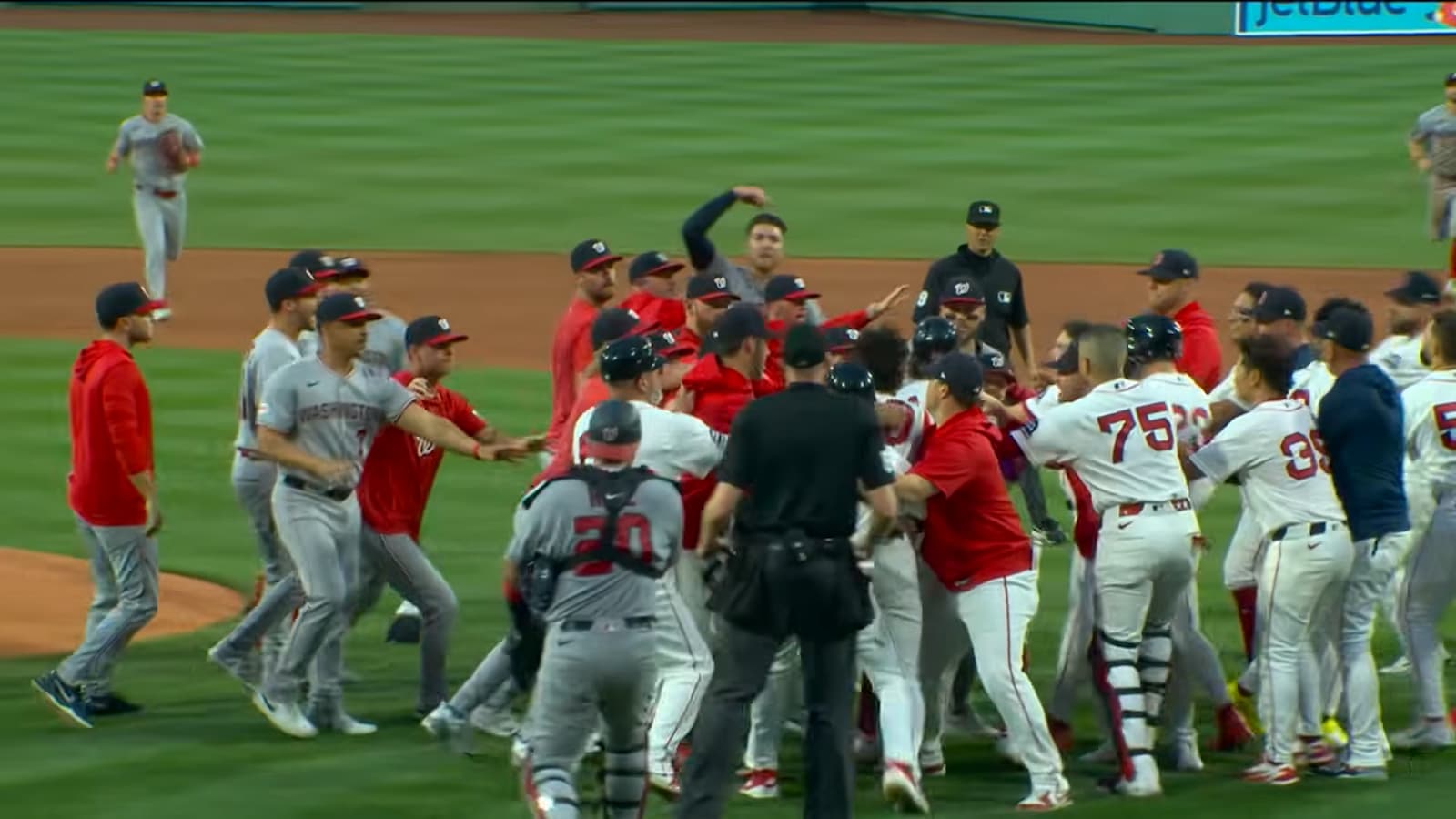 Nationals-Red Sox brawl