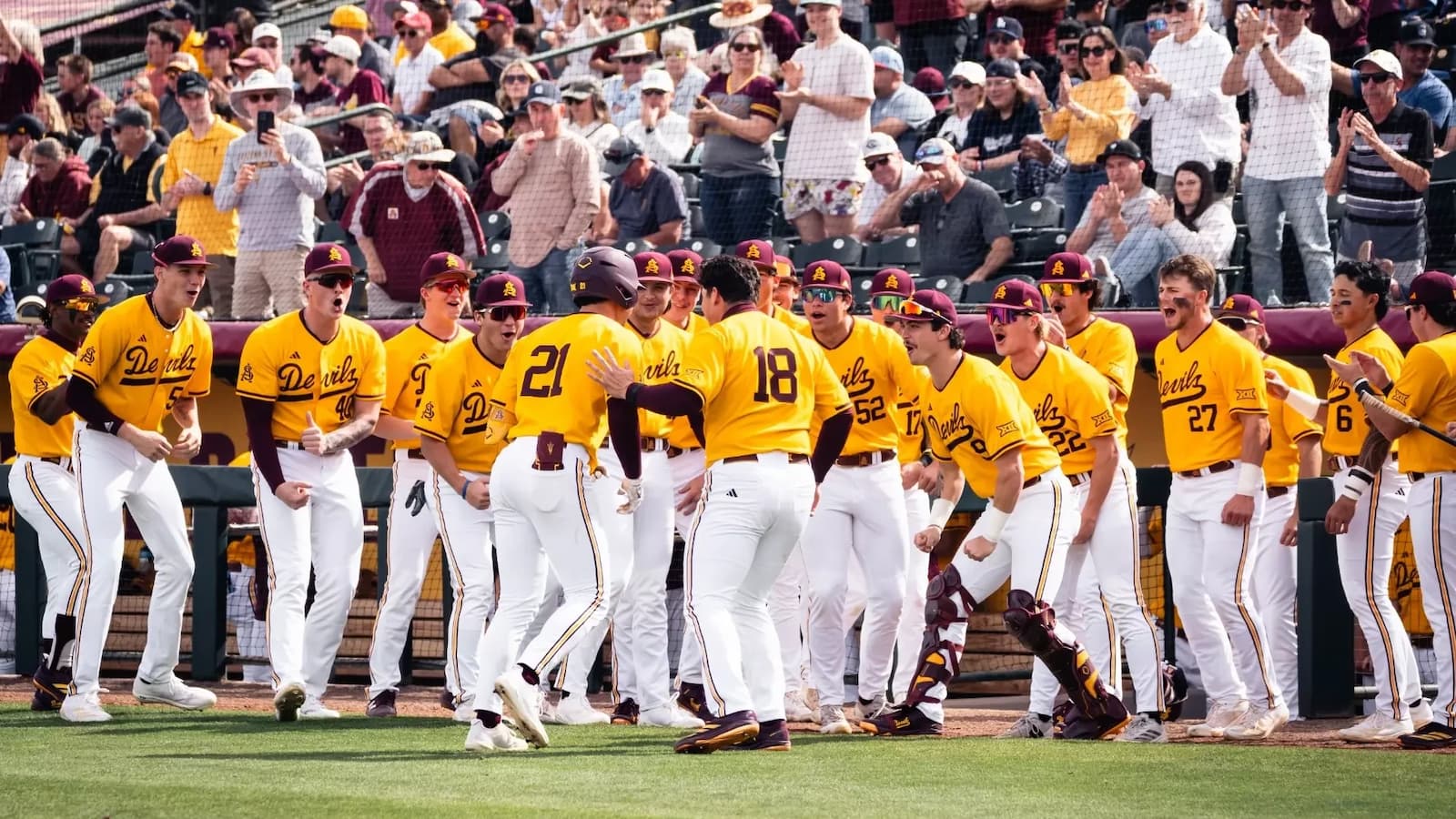 Arizona State baseball players