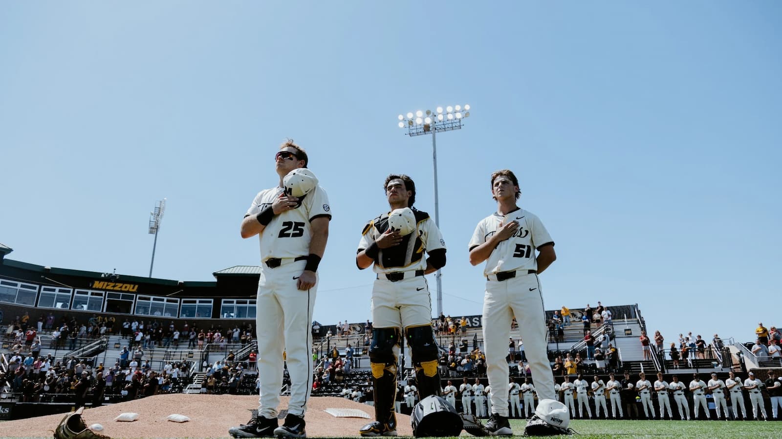 Mizzou baseball players