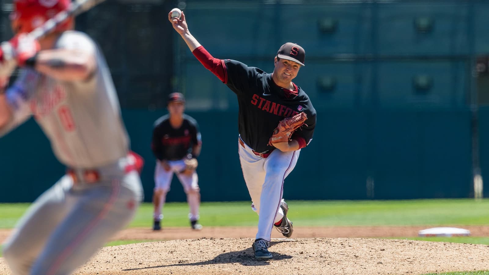 Stanford baseball player